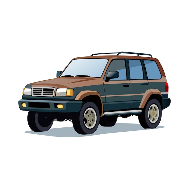 Vector realistic car vehicle vector illustration concept