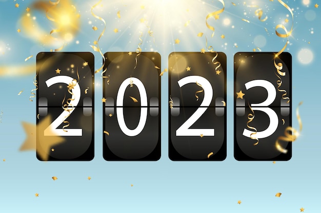 Vector realistic digital scoreboard replacing numbers on the background