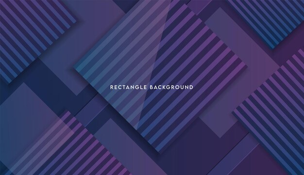 Vector rectangle abstract background and gradient style design modern