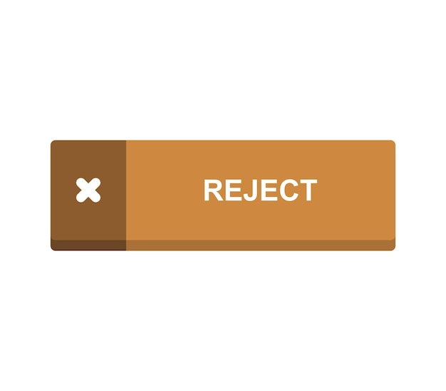 Vector reject button