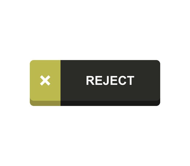 Vector reject button