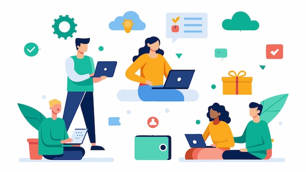 Vector remote work benefits limitations and workflow