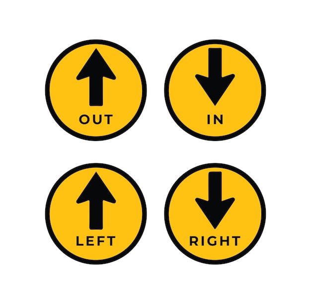 Vector reverse and exchange icons classic series