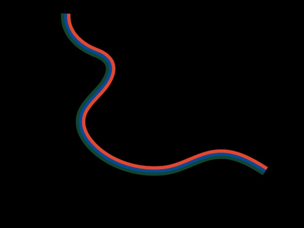 Vector ribbon vector design