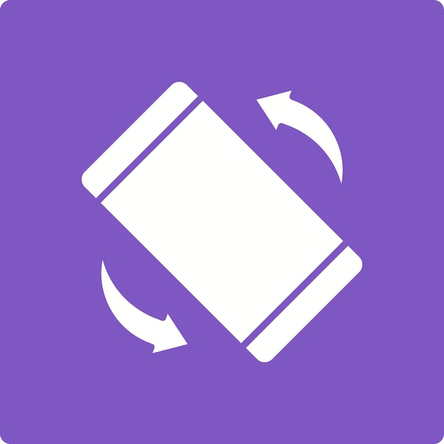 Vector rotation icon