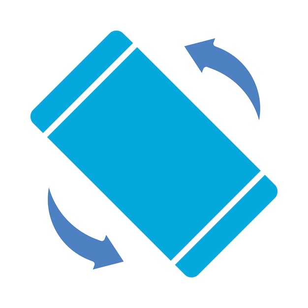 Vector rotation icon