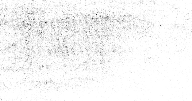 Vector rough black and white distressed overlay texture. grunge background.