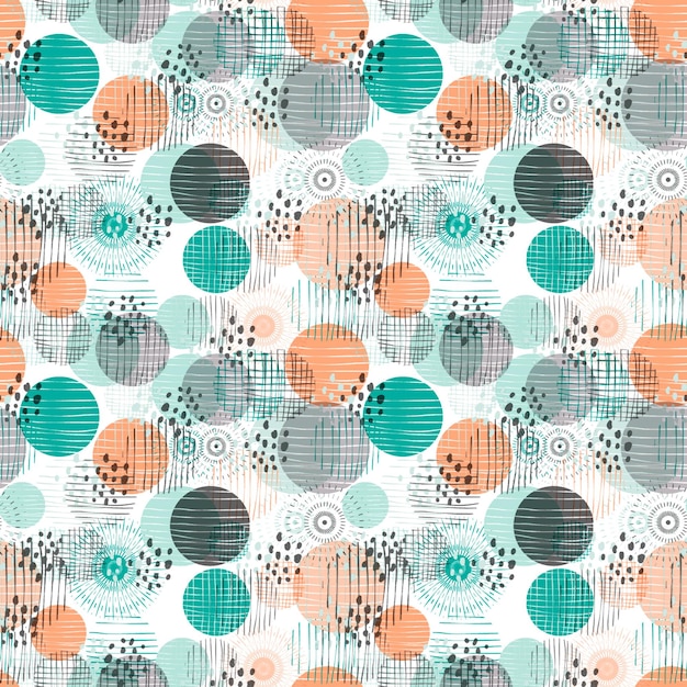 Vector a rug with a floral design on it