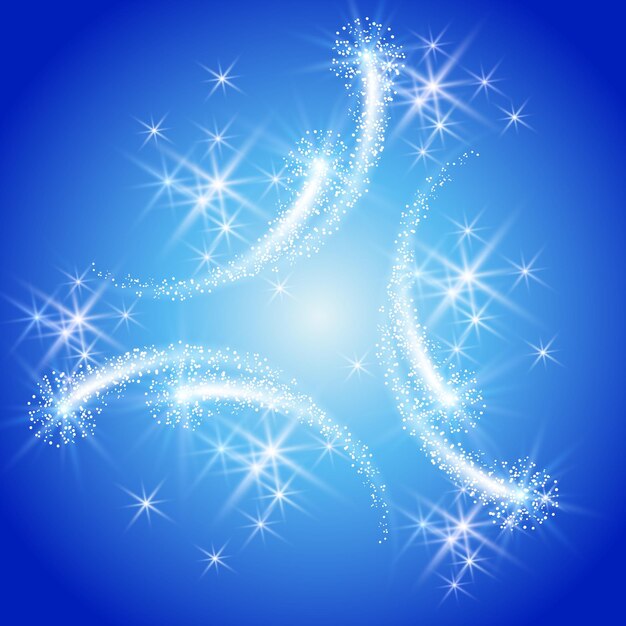 Vector salute and firework