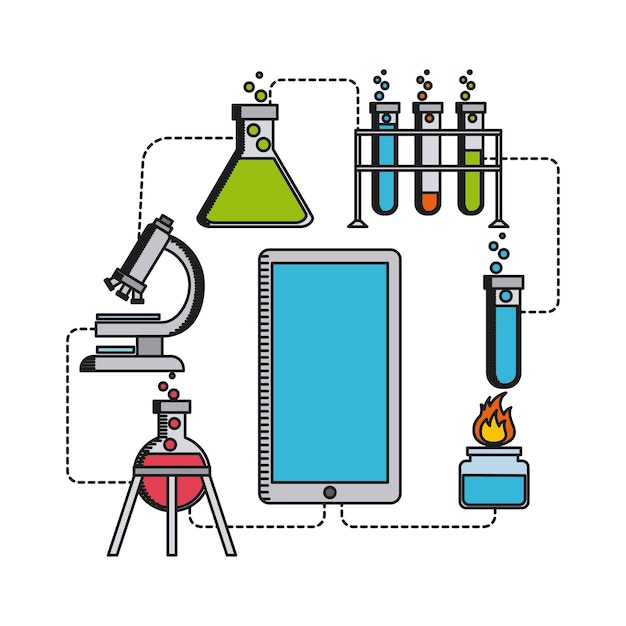 Vector science lab design