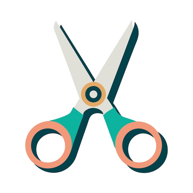 Vector scissor icon vector illustration