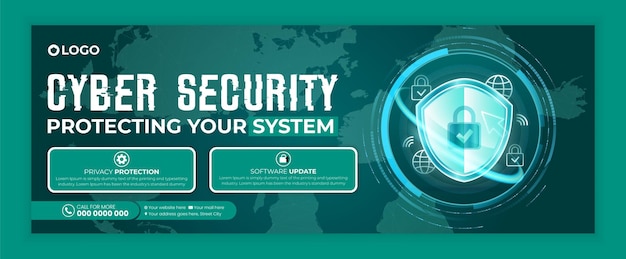 Vector a screen that says security system on it