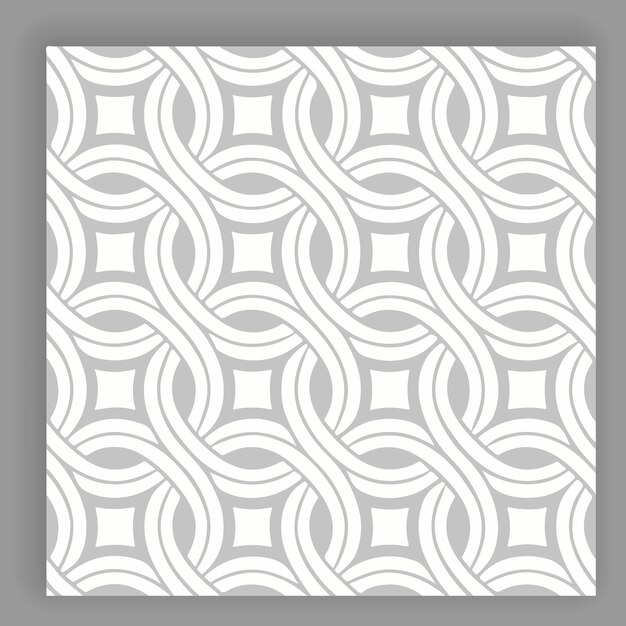 seamles gray line abstract pattern on white backgroundgenerative ai