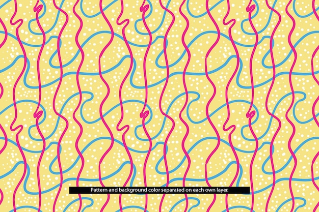 Vector seamless abstract traditional etnic hand drawn pattern background