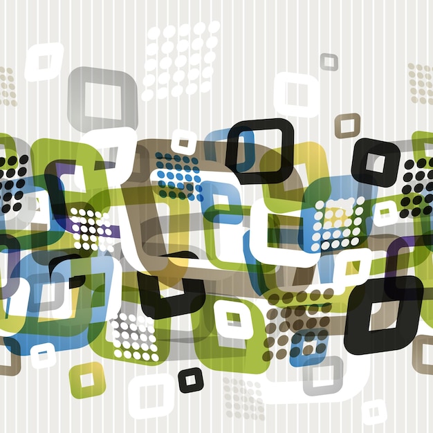 Vector seamless abstract vector background eps 10