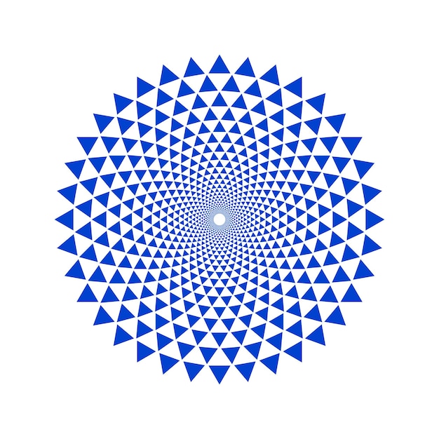 Vector seamless geometric circle pattern object