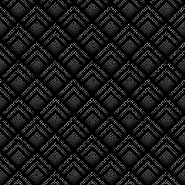 Vector seamless halftone layered design in black and grey eps10 vector format