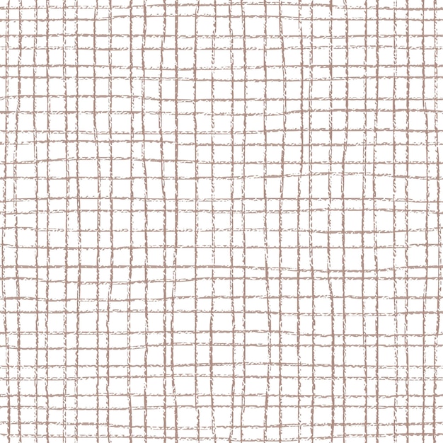 Vector seamless pattern texture of burlap canvas brown background