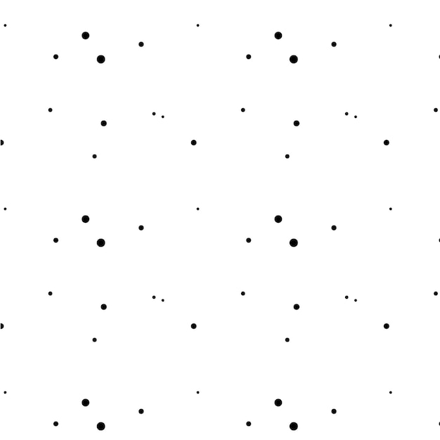 Vector seamless pattern with dots circles on the pattern pattern with dots vectorpolka dot print
