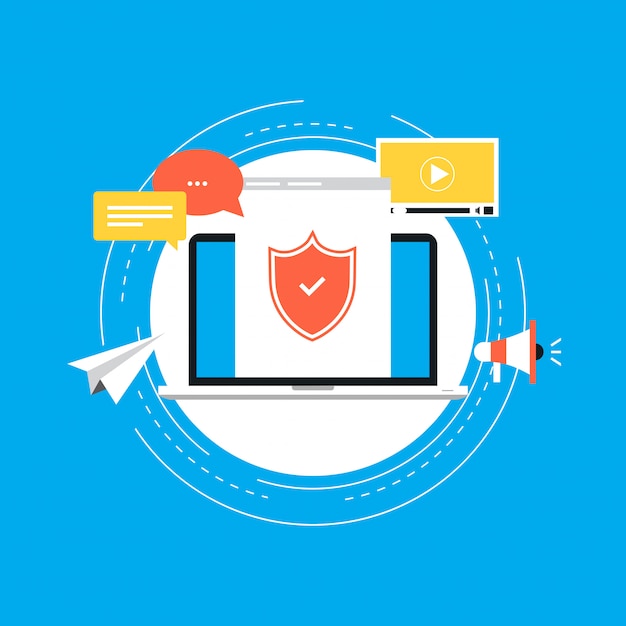 Vector secured information, data privacy and online protection