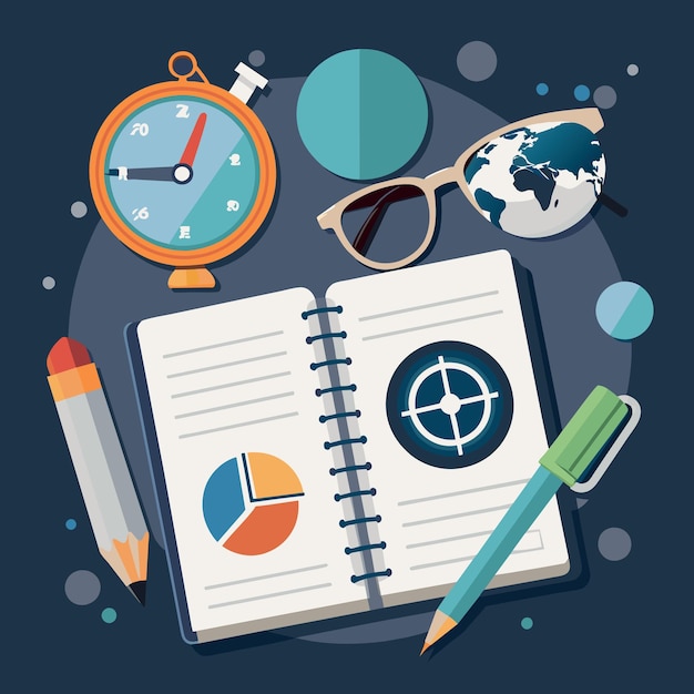 Vector seo ranking idea search engine optimization concept with decoration globe alphabet seo and compas