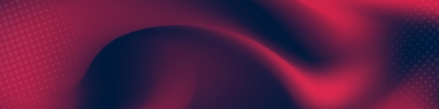 Vector serene gradient background with blurred color waves