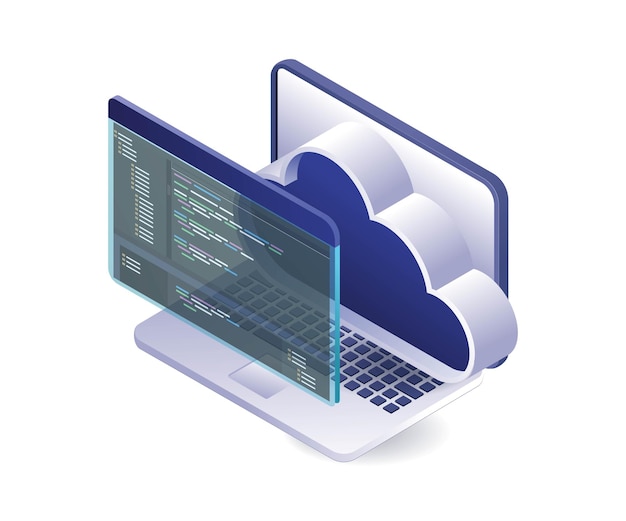 Vector server computer cloud programming language analysis