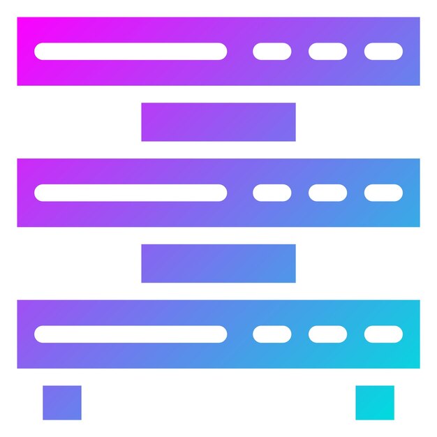 Vector server vector icon design illustration