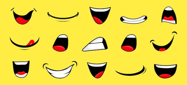 Vector set of computer mouse icons clicking computer mouse