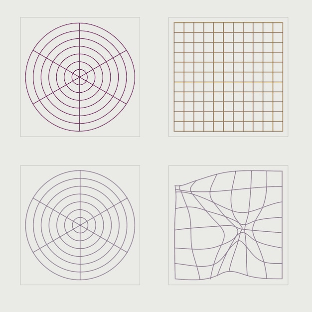 Vector set of y2k style vectors of objects large set of retro objects for design for modern tshirts designed