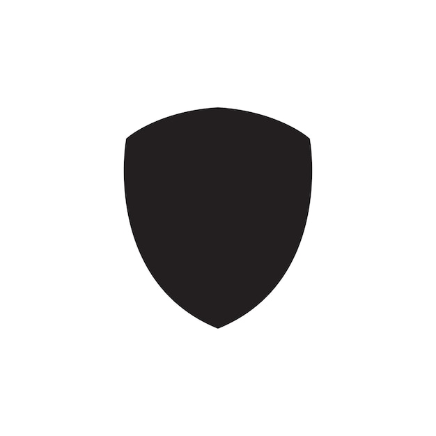 Vector shield vector icon template