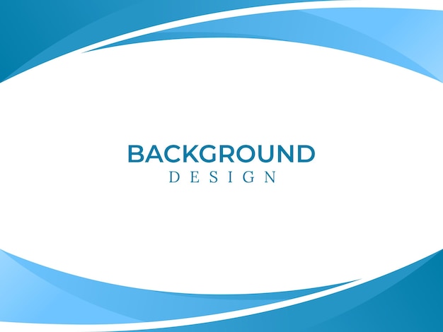 simple abstract blue gradient background design