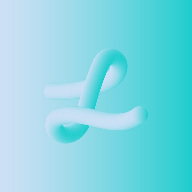 Vector simple modern abstract logo