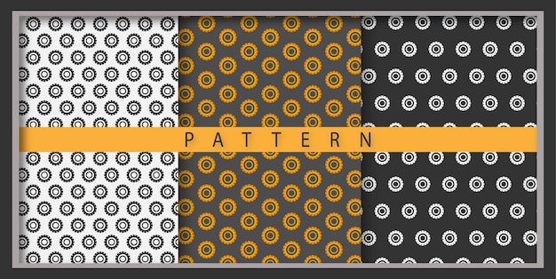 Vector simple pattern elements of new pattern colorful minimal geometric patterns set premium vector