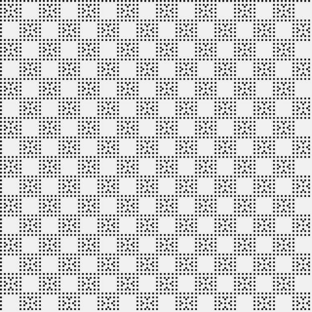 Vector simple pattern with monochrome geometric shapes. useful for textile and interior design. strict neutral style.
