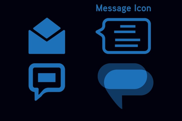 Vector social media vector icon illustration