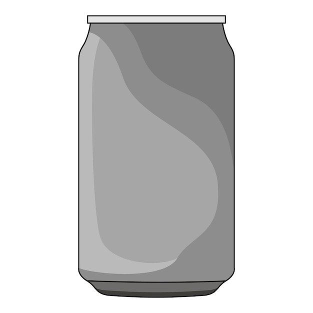 Vector soda can