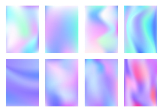 Vector soft blue complex gradient transitions