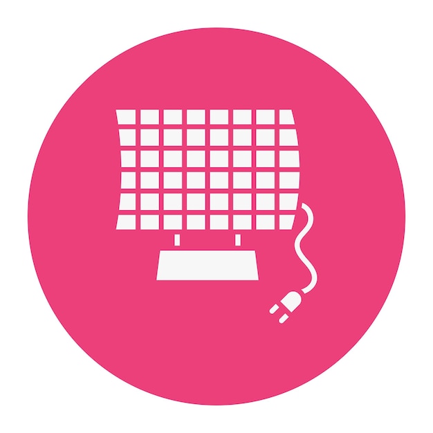 Vector solar energy vector illustration
