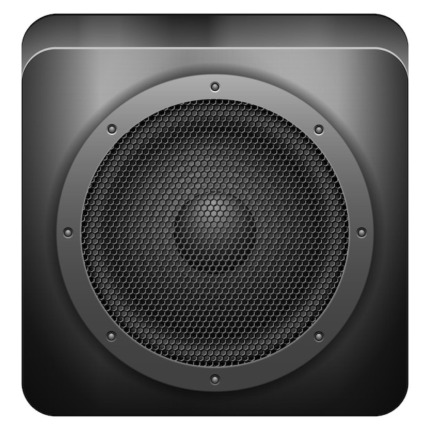 Vector sound speaker icon