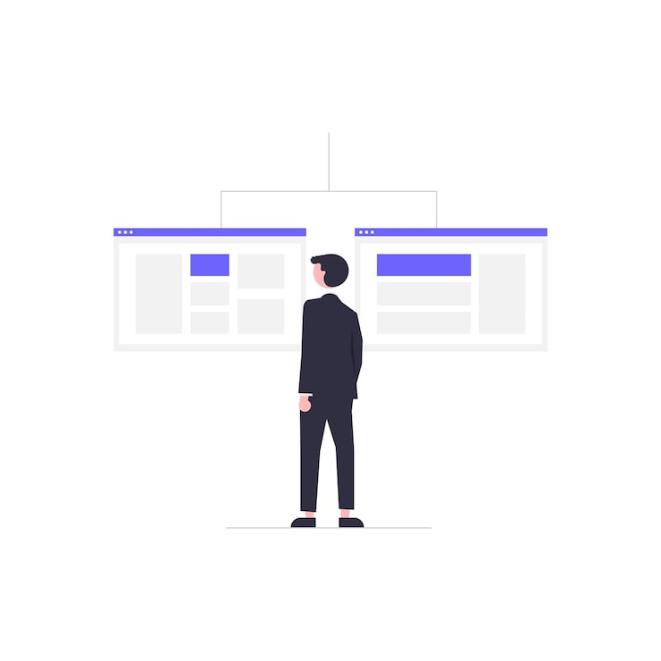 Split Testing Flat Icon