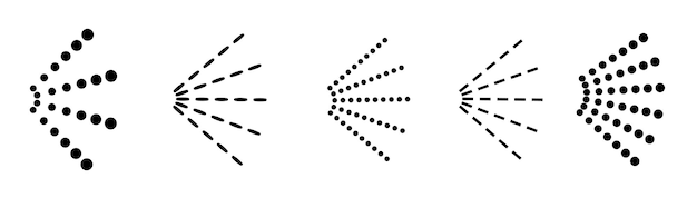 Vector spray simple icons spray icon set vector illustration