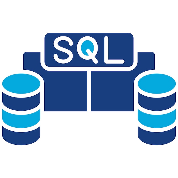 Vector sql databases icon vector image can be used for web hosting