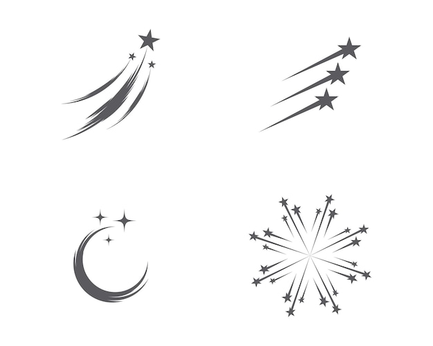 Vector star icon template