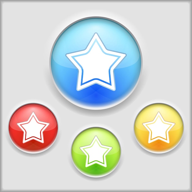 Vector star icon