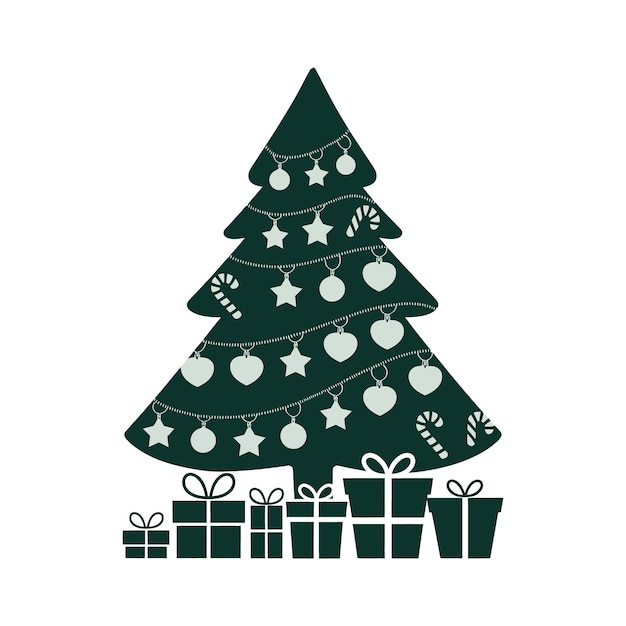 Vector starlit snowfall splendor vector icons for winter wonderland whirling wintertime wonders christmas