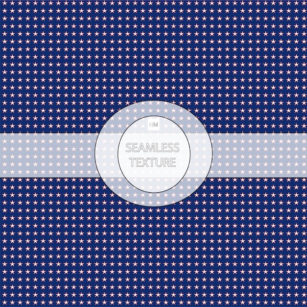 Vector stars pattern background