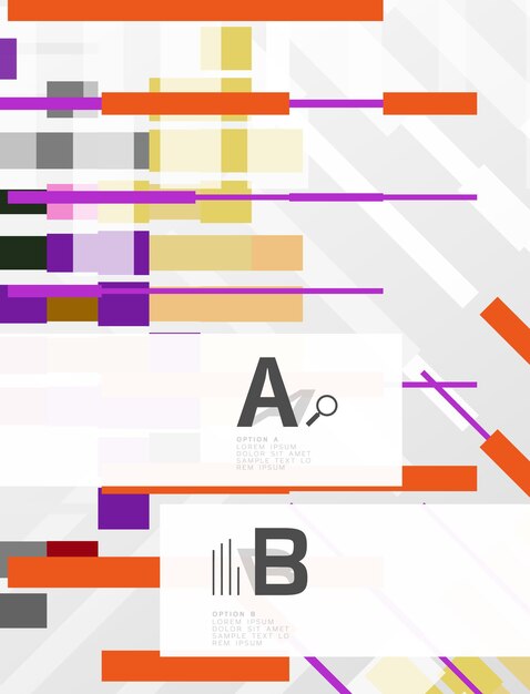 Vector straight lines geometrical abstract background