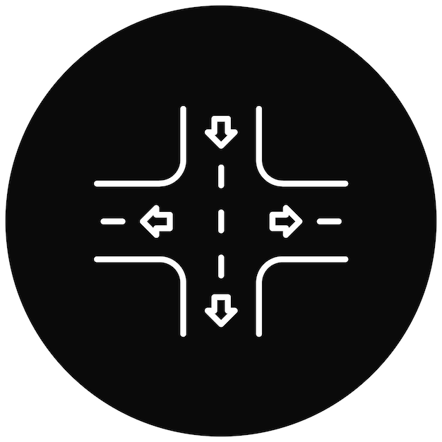 Vector street icon vector image can be used for map and navigation