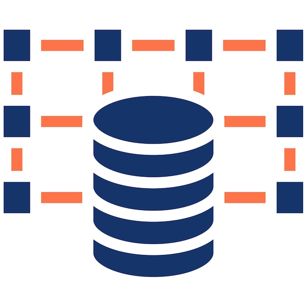 Vector structured data vector illustration